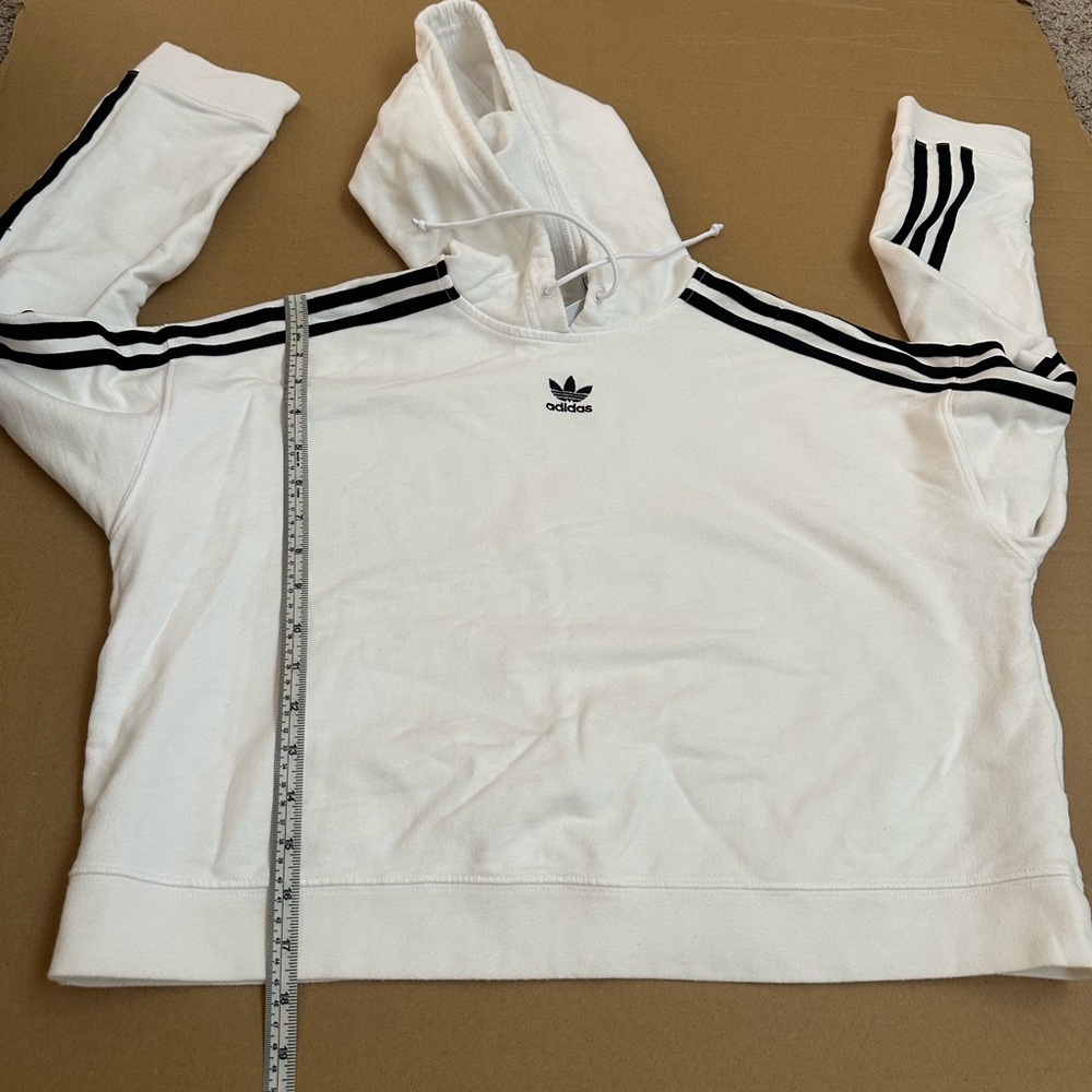 Adidas Cropped Hoodie size M